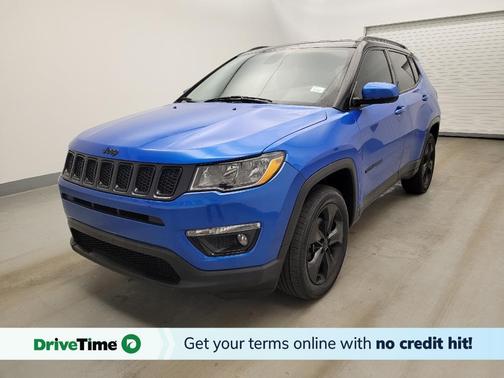 Laser Blue Pearlcoat 2019 Jeep Compass Latitude