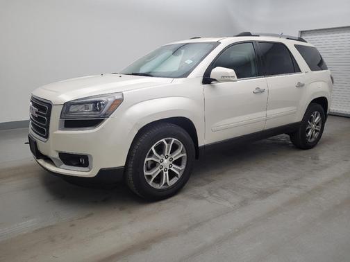 White 2014 GMC Acadia SLT-1