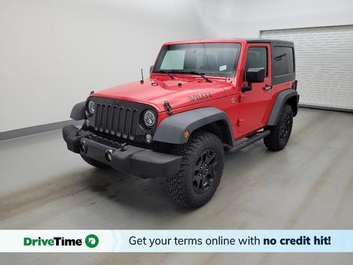 Firecracker Red Clear Coat 2015 Jeep Wrangler Willys Wheeler