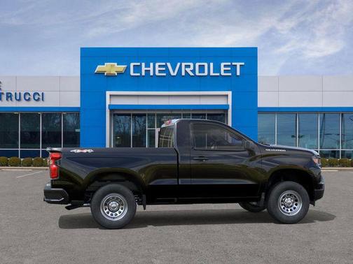 Black 2026 Chevrolet Silverado 1500 Base
