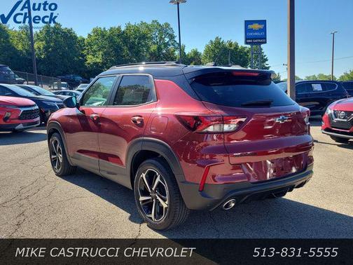 Crimson Metallic 2022 Chevrolet Trailblazer RS