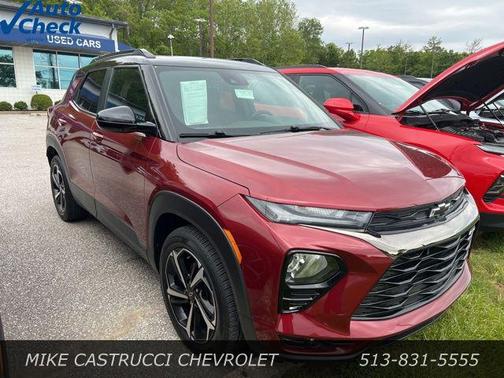Crimson Metallic 2022 Chevrolet Trailblazer RS