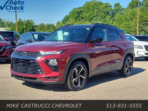 Crimson Metallic 2022 Chevrolet Trailblazer RS