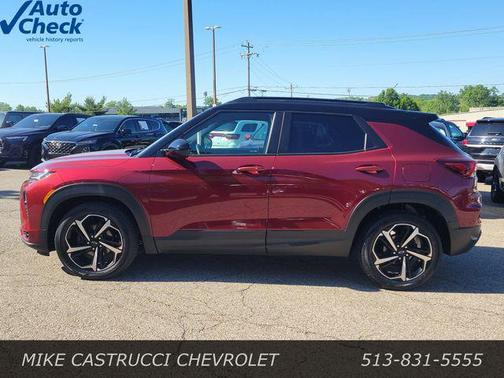 Crimson Metallic 2022 Chevrolet Trailblazer RS