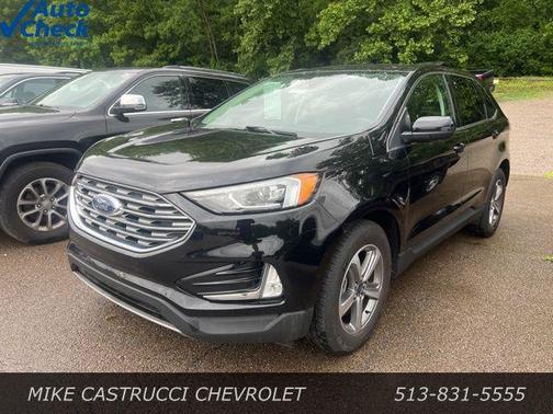 Agate Black Metallic 2022 Ford Edge SEL