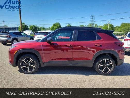Crimson Metallic 2023 Chevrolet Trailblazer RS