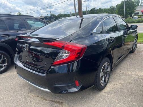 Crystal Black Pearl 2019 Honda Civic LX