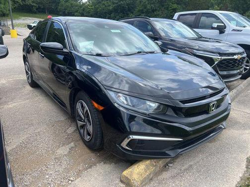 Crystal Black Pearl 2019 Honda Civic LX