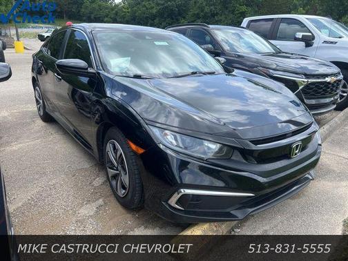 Crystal Black Pearl 2019 Honda Civic LX