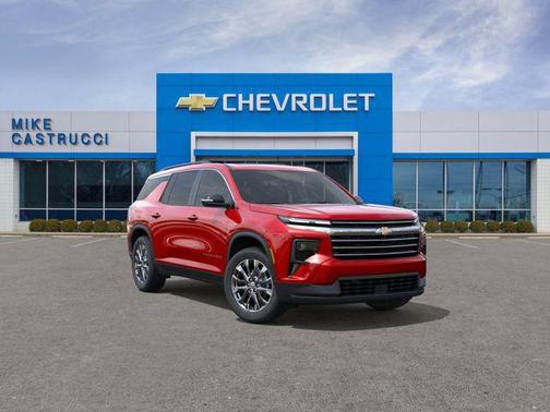 Radiant Red Tintcoat 2026 Chevrolet Traverse LT