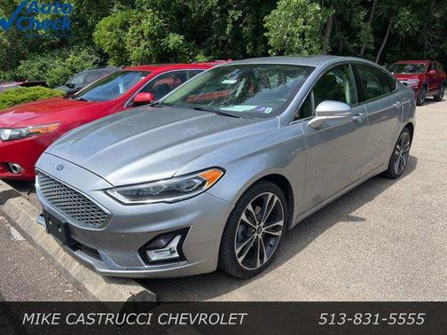 Silver Metallic 2020 Ford Fusion Titanium
