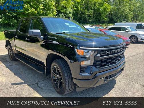 Black 2023 Chevrolet Silverado 1500 Custom