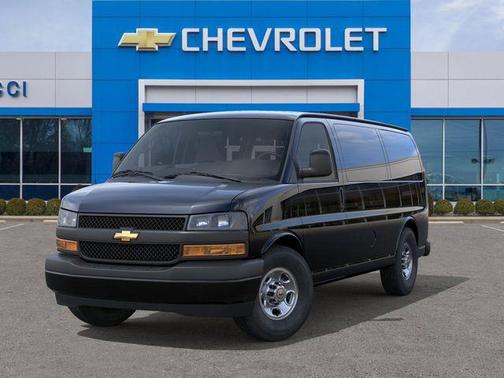 Black 2026 Chevrolet Express 2500 Work Van
