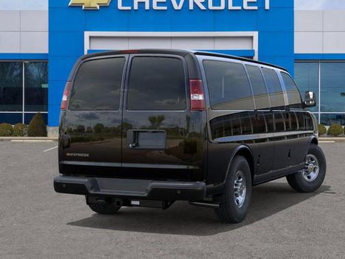 Black 2026 Chevrolet Express 2500 Work Van