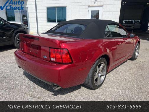 Redfire Clearcoat Metallic 2003 Ford Mustang Base