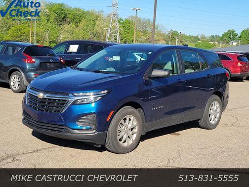 Blue Glow Metallic 2022 Chevrolet Equinox LS
