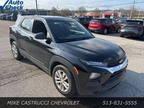 Mosaic Black Metallic 2021 Chevrolet Trailblazer LS