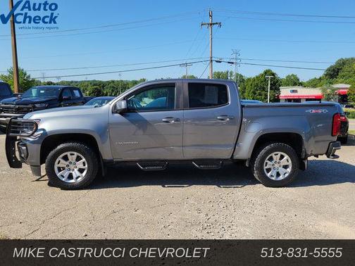 Satin Steel Metallic 2021 Chevrolet Colorado LT
