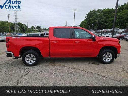 Red Hot 2025 Chevrolet Silverado 1500 LT
