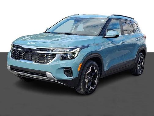 Pluton Blue 2024 Kia Seltos EX