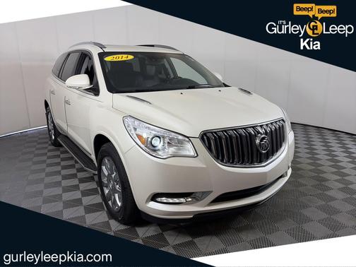 White Diamond Tricoat 2014 Buick Enclave Premium