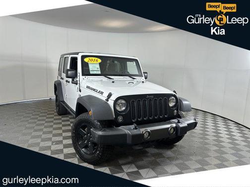 2016 Jeep Wrangler Unlimited Black Bear