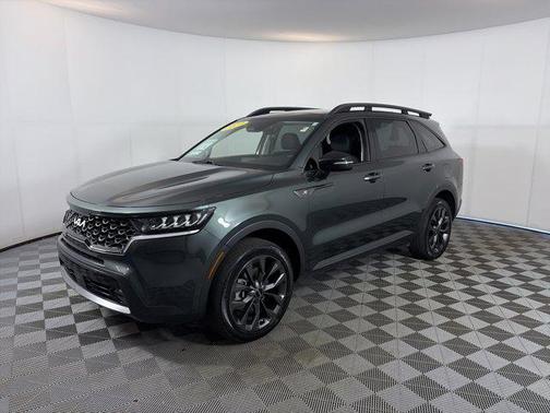 Aruba Green 2023 Kia Sorento EX