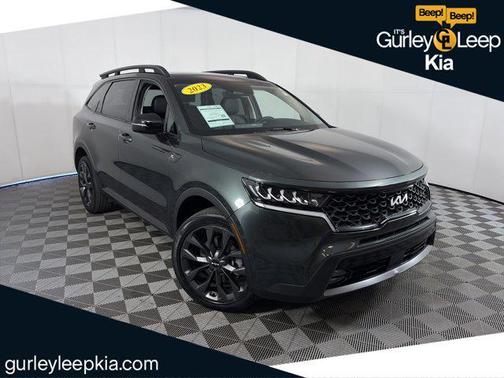 Aruba Green 2023 Kia Sorento EX