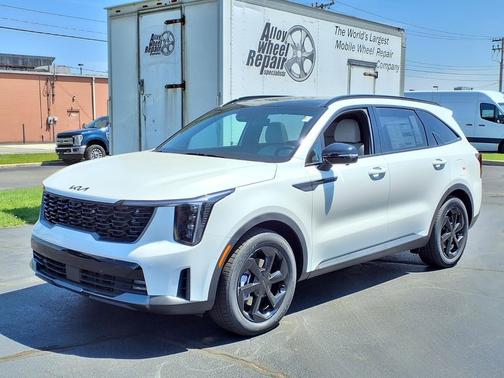 Snow White Pearl 2026 Kia Sorento Hybrid SX Prestige