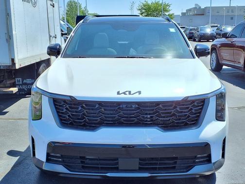 Snow White Pearl 2026 Kia Sorento Hybrid SX Prestige