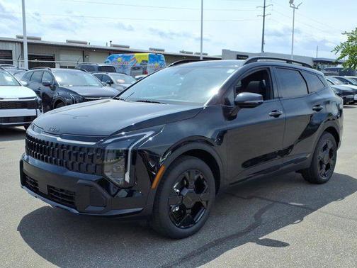Ebony Black 2026 Kia Sportage X-Line