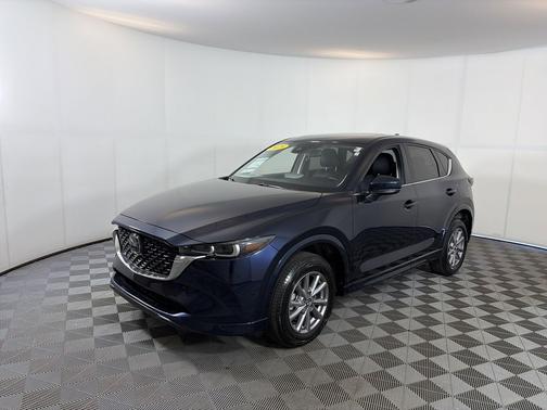 Deep Crystal Blue Mica 2025 Mazda CX-5 2.5 S Preferred Package