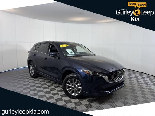 Deep Crystal Blue Mica 2025 Mazda CX-5 2.5 S Preferred Package