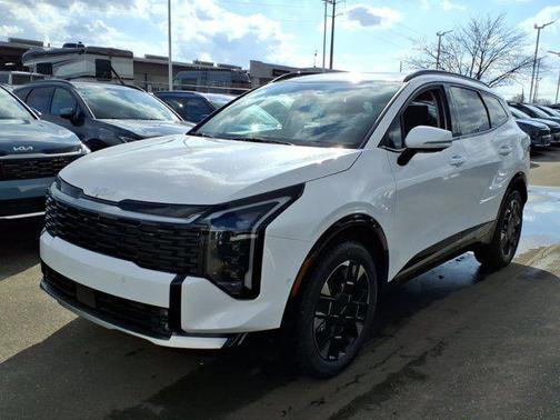 Glacial White Pearl 2026 Kia Sportage SX-Prestige