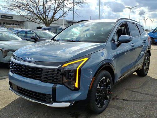 Heritage Blue 2026 Kia Sportage Hybrid SX-Prestige