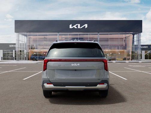 Ceramic Silver 2026 Kia Carnival Hybrid SX