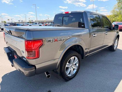 Gray 2018 Ford F-150 Platinum