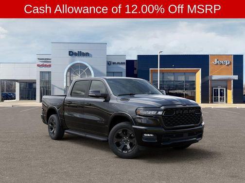 Diamond Black Crystal Pearlcoat 2026 RAM 1500 Big Horn/Lone Star