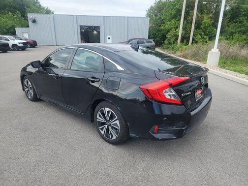 Black 2017 Honda Civic EX-T