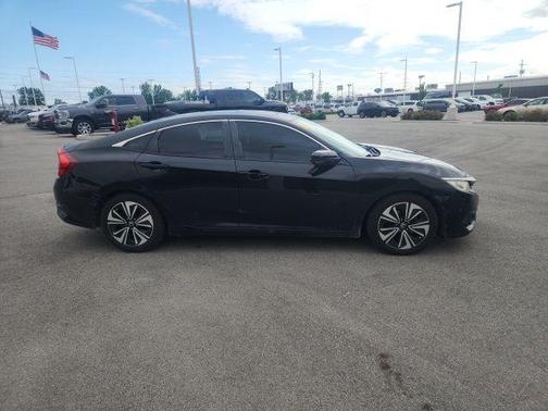 Black 2017 Honda Civic EX-T