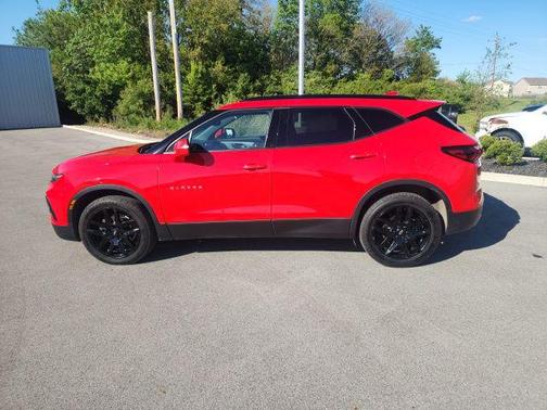 Red Hot 2022 Chevrolet Blazer 3LT