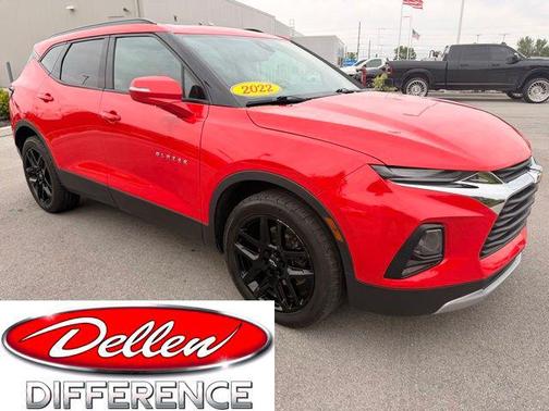 Red Hot 2022 Chevrolet Blazer 3LT