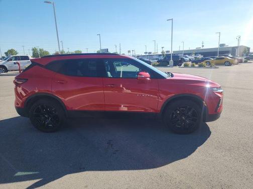 Red Hot 2022 Chevrolet Blazer 3LT
