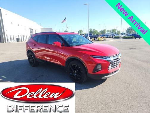 Red Hot 2022 Chevrolet Blazer 3LT