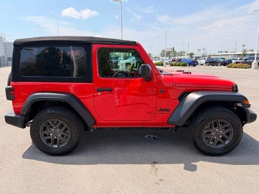 Firecracker Red Clearcoat 2024 Jeep Wrangler Sport S
