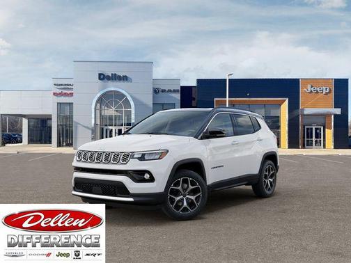 Bright White Clearcoat 2026 Jeep Compass Limited
