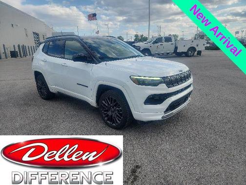 Bright White Clearcoat 2022 Jeep Compass High Altitude