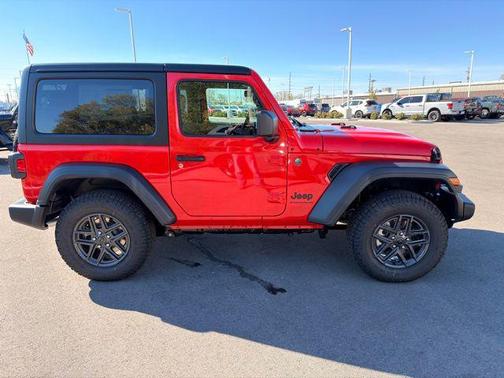 Firecracker Red Clearcoat 2026 Jeep Wrangler Sport S
