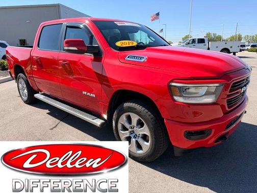 Flame Red Clearcoat 2019 RAM 1500 Big Horn