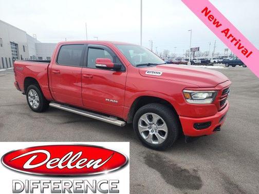 Flame Red Clearcoat 2019 RAM 1500 Big Horn